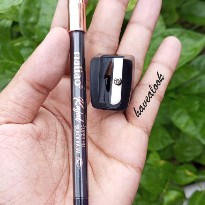 Maliao Super HD Black Pencil Kajal with Sharpener